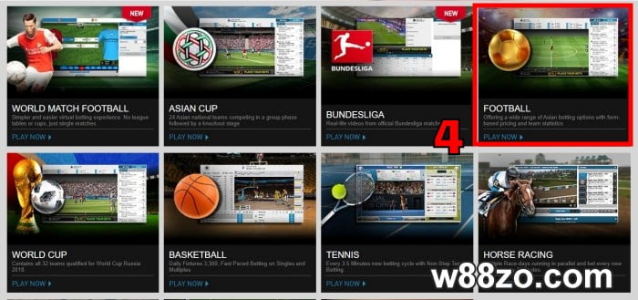 W88 sports betting online review by experts step 2