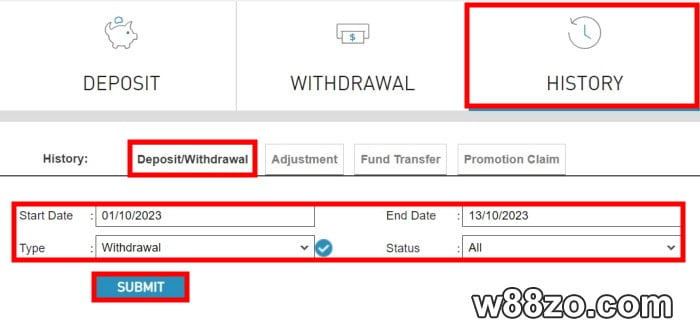 W88zo w88 withdrawal via crypto and ewallet methods