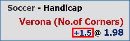 handicap 1.5 meaning explained by W88zo with betting guide example 2