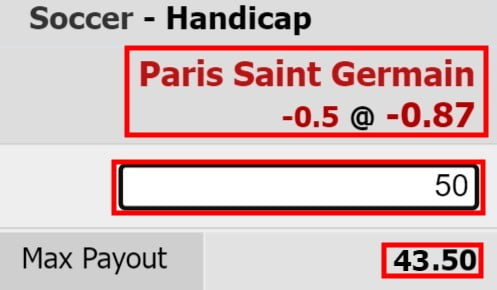 what does handicap 0.5 mean in betting explained with w88zo bet guide outcome 2
