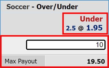 what does over under 2.5 mean in betting tutorial outcome 1