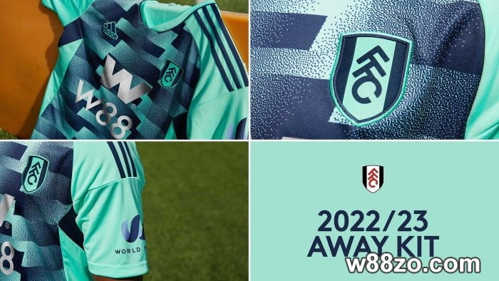 w88 fulham sponsor for 2022 and 2023 epl jersey kit revealed