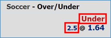 what is over under in football betting explained with tutorial guide example 4